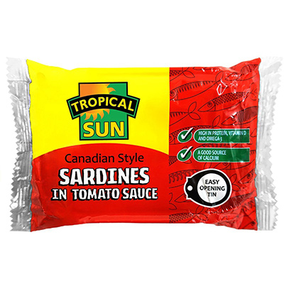 Tropical Sun Sardines In Tomato Sauce