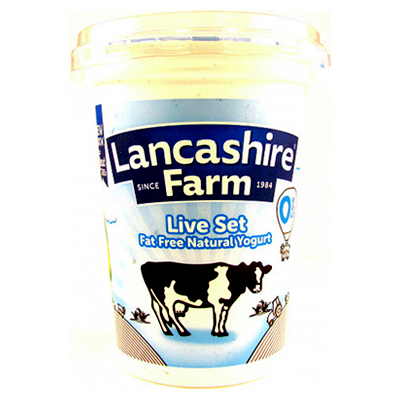 Lancashire Farm Natural Live Set Yoghurt