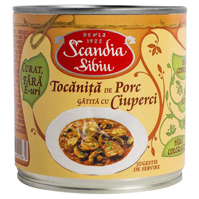 Scandia Pork Stew & Mushrooms