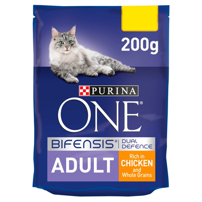 Purina One Adult Dry Cat Food Chicken And Whole Grains