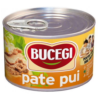 Pate canned Chicken Liver Bucegi