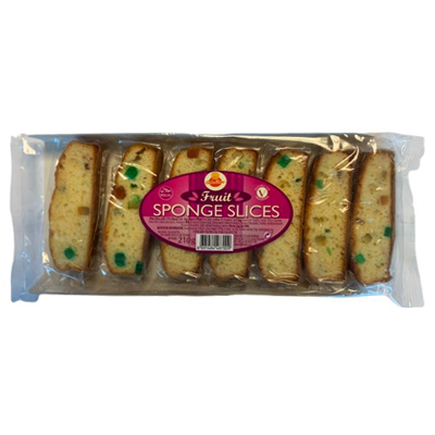 Cake Zone Fruit Sponge Slices