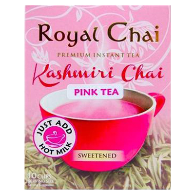 Royal Chai Premium Instant Tea Kashmiri Chai pink Tea Sweetened