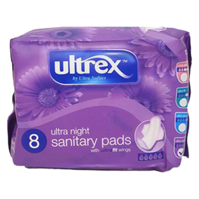 Ultrex Sanitary Pads Night