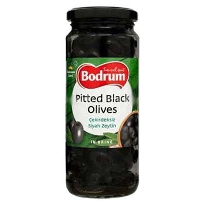 Bodrum Olives Sliced Black