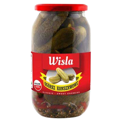 Wisla Sweet Sour Gherkins