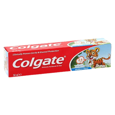 Colgate Toddler Bubble Fruit Toothpaste 2-5 Years