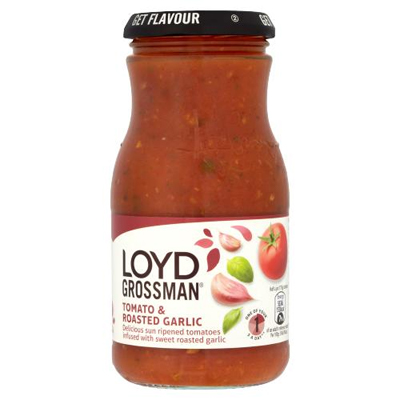 Loyd Grossman Tomato & Roasted Garlic Pasta Sauce