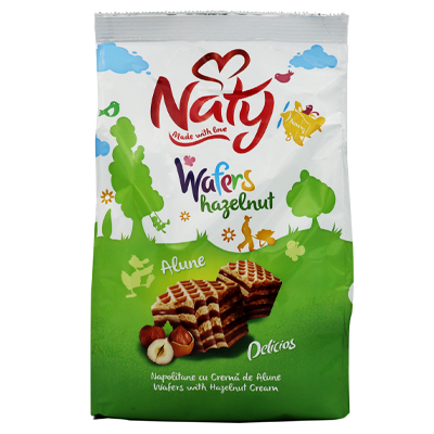 Naty Wafers wiht Hazel nut