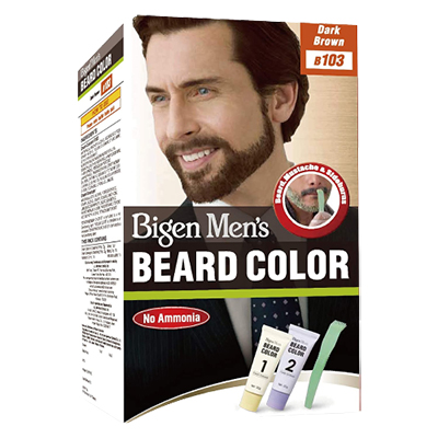 Bigen Mens Beard Colour Brown