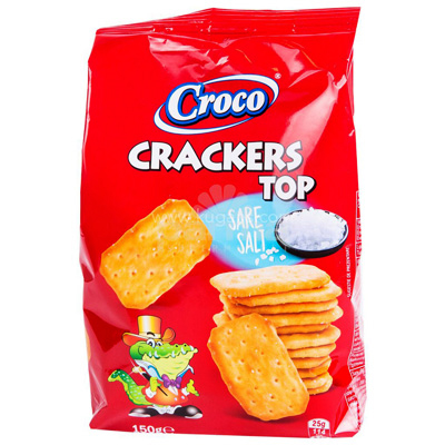 Croco Crakers Top Salt