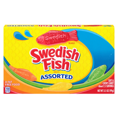 Swedish Fish Assorted Theatre Box