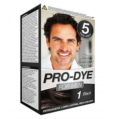 Pro-dye Hair Colo For Men 1black