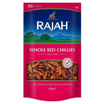 Rajah Whole Red Chillies