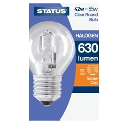 Status 42W  55W Halogen Round Es Clear