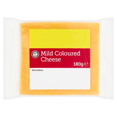 Euro Shopper Mild Coloured Cheese