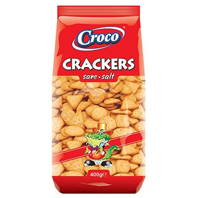 Croco Crackers Sare Salt