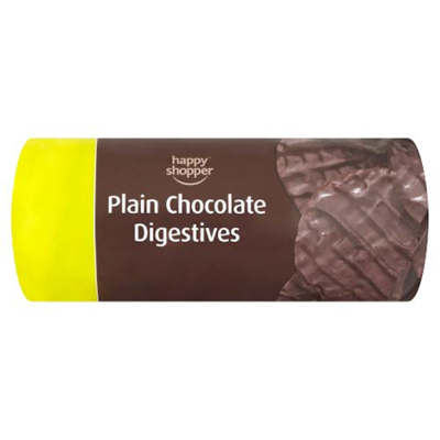 Happy Shopper Plain Chocolate Digestives