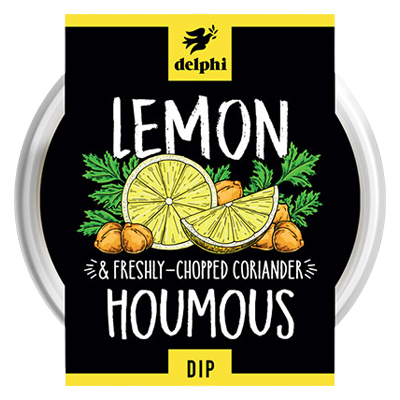 Delphi Lemon Coriander Houmous Dip