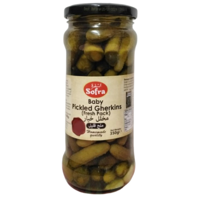 Sofra Baby Pickled Gherkins