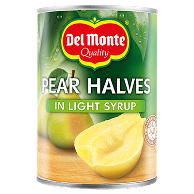 Del Monte Pear Halves In Syrup