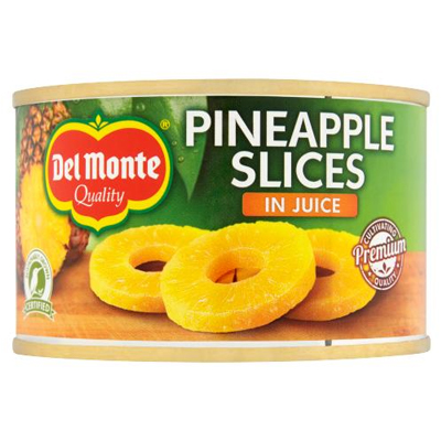 Del Monte Pineapple Slices in Juice