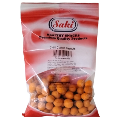 Saki Chilli Coated Peanuts