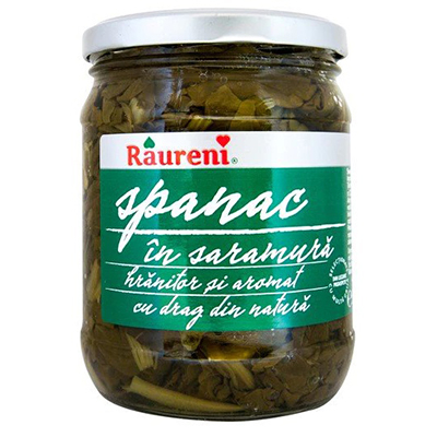 Raureni Spinach in Brine