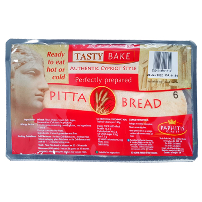 Tasty Bake Pitta Bread