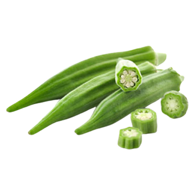 Ladyfinger okra Whole