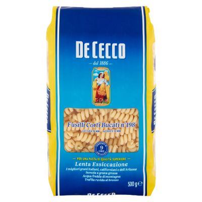 De Cecco Fusilli Corti Bucati