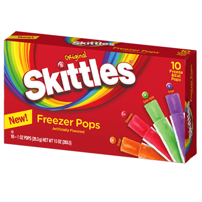 Skittles Freezer Pops