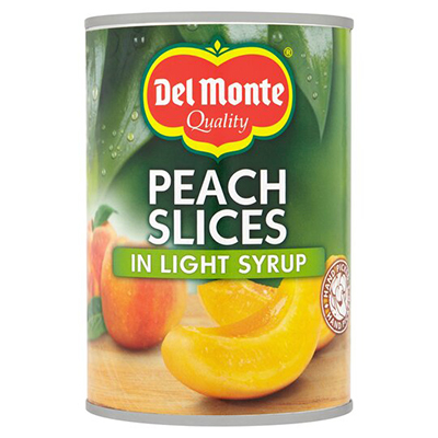 Del Monte Peach Slice In Light Syrup