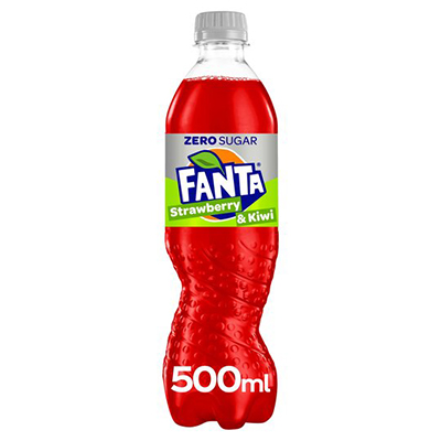 Fanta Zero Sugar Strawberry & Kiwi