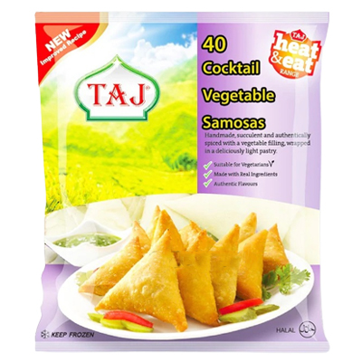 TAJ 40 Vegetable Cocktail Samosas