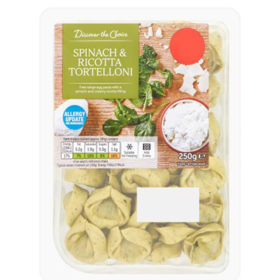 Spinach & Ricotta Tortelloni