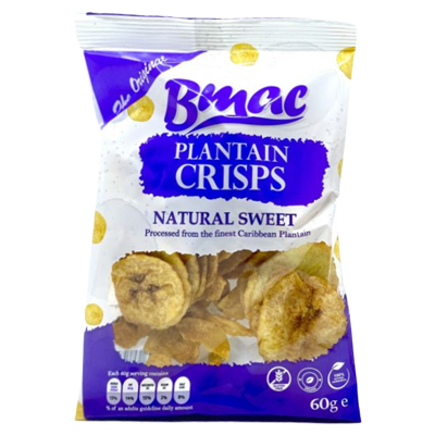 Bmac Plantain Crisps