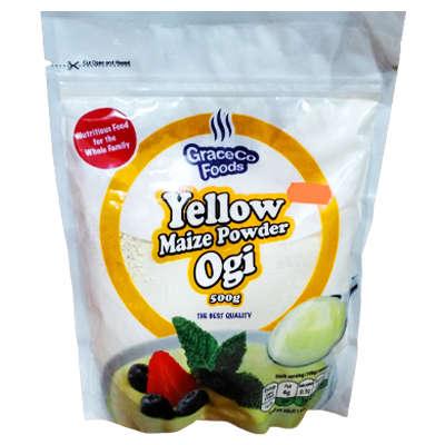 Grace Co Food Yellow Maize Powder Ogi