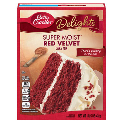 Betty Crocker Super Moist Red Velvet