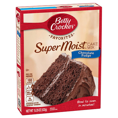 Betty Crocker Chocolate Fudge Cake