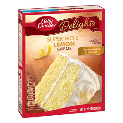 Betty Crocker Lemon Cake Mix