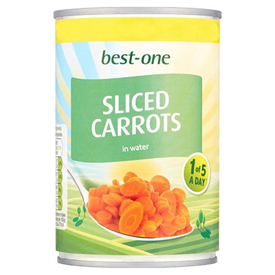 Best-One Sliced Carrots in Water