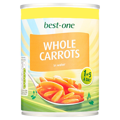 Best-One Whole Carrots in Water