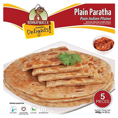 Bombaywalla Plain Paratha 5 Per Pack