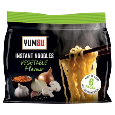 Yumsu Instant Noodles Vegetable Flavour