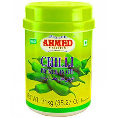 Ahmed chilli pickle in oil