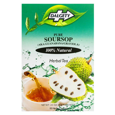 Dalgety Pure Soursop 20 Herbal Tea Bags