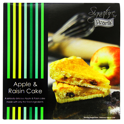 Pearls Apple & Raisin Cake