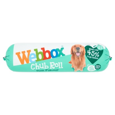 Webbox Chub Roll Duck Flavour 1-7 Years