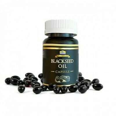 Pure Black Seed Oil Capsules -500mg Nigella Sativa Halal Softgel